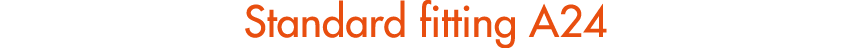 Standard fitting A24