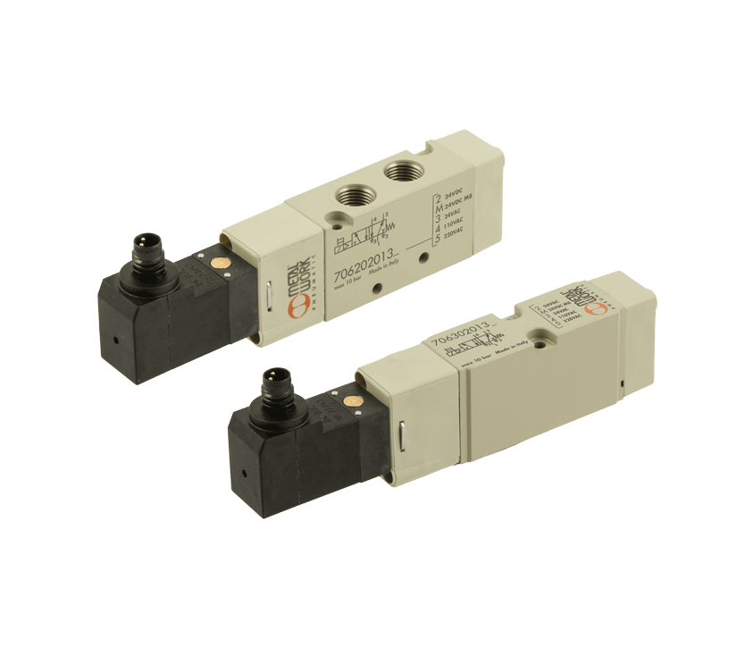 Valves Mach 16 and Mach 18 Series with M8 connection